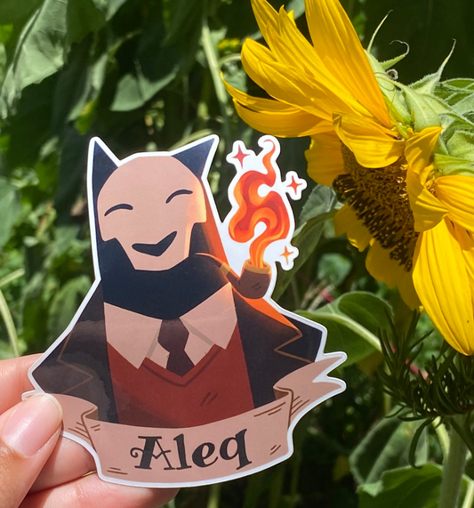 Aleq Bust Sticker